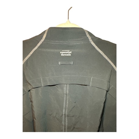 Essential Threads Womens Gray Jackie Scrub Vest - Picture 8 of 9